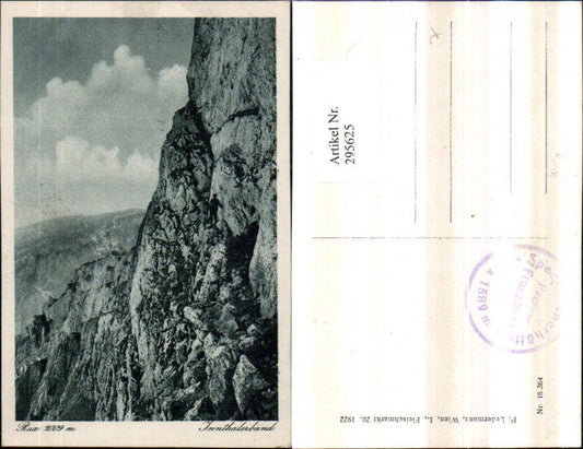 295625,Rax Inntalerband Bergkulisse b. Naßwald Schwarzau Bergsteiger