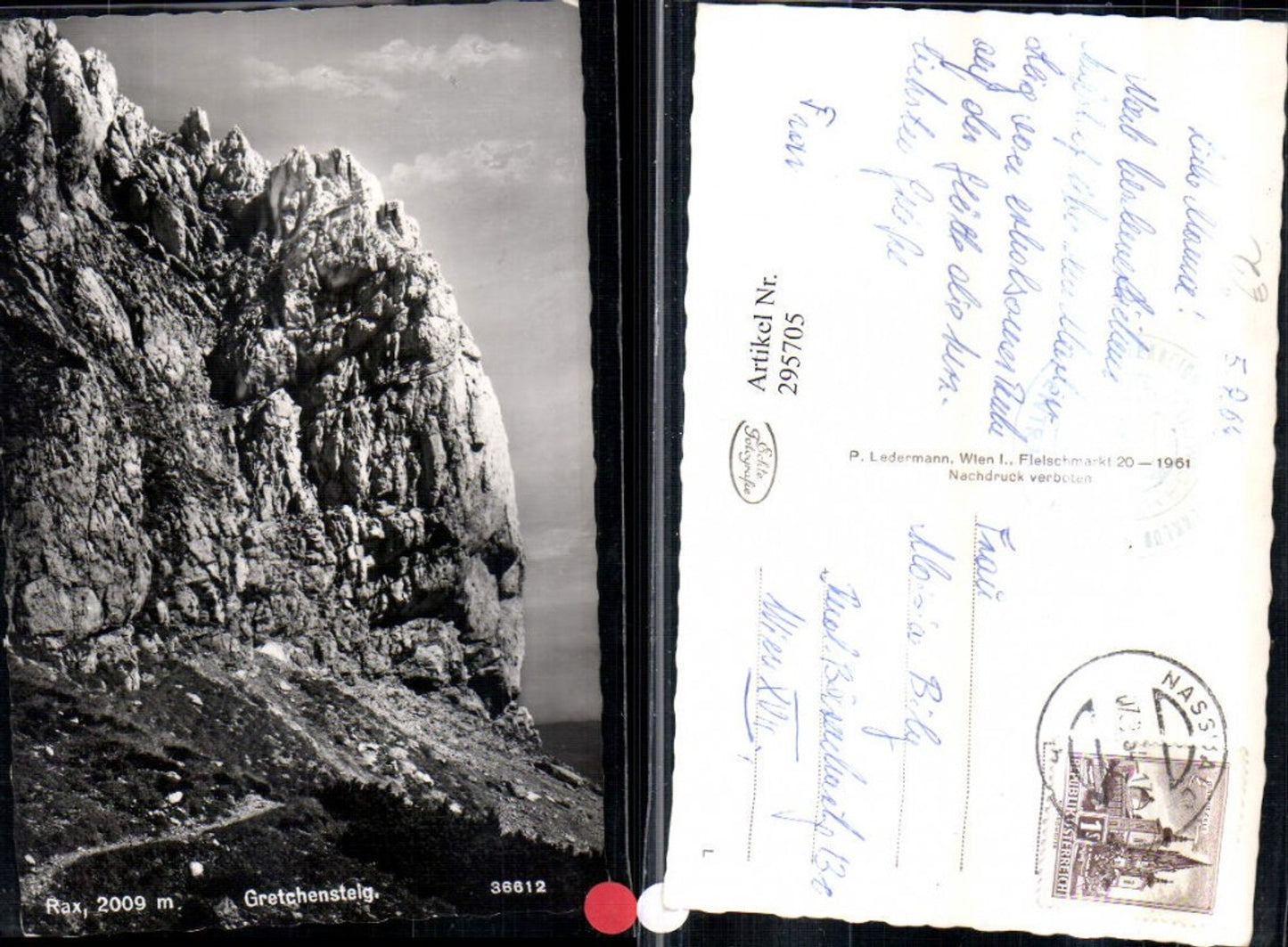 295705,Rax Gretchensteig Partie Felsen b. Prein Reichenau