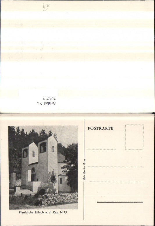 295717,Edlach an d. Rax Pfarrkirche Kirche