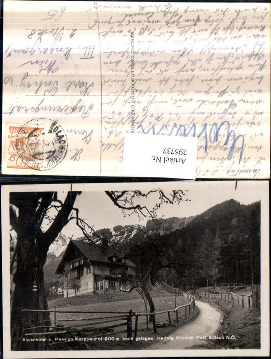295737,Alpenhotel u. Pension Knappenhof b. Edlach Reichenau an d. Rax