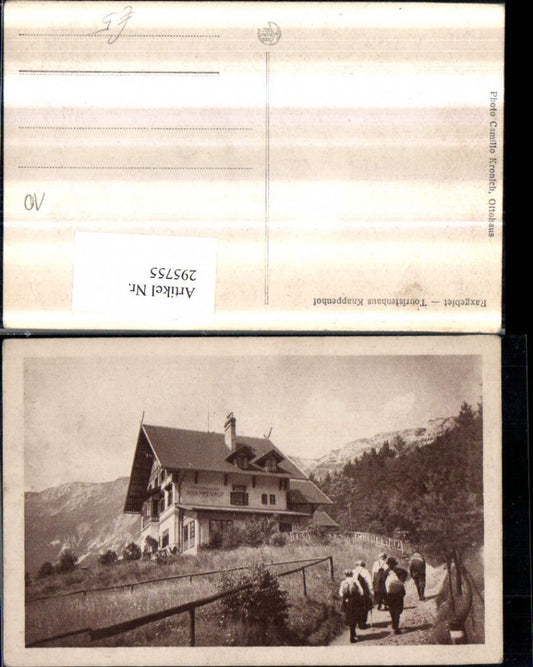 295755,Raxgebiet Touristenhaus Knappenhof b. Edlach Reichenau Bergkulisse