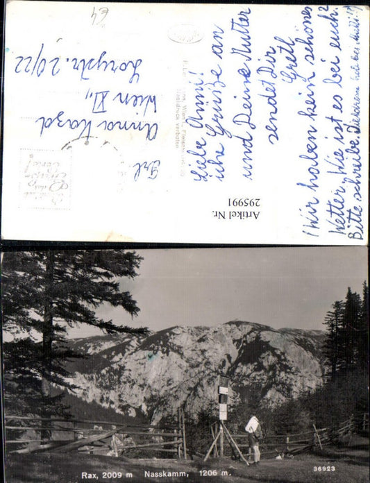 295991,Rax Nasskamm Bergkulisse b. Naßwald Schwarzau