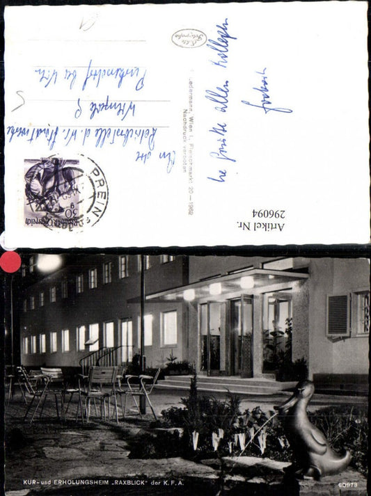 296094,Kur- und Erholungsheim Raxblick b. Prein an d. Rax