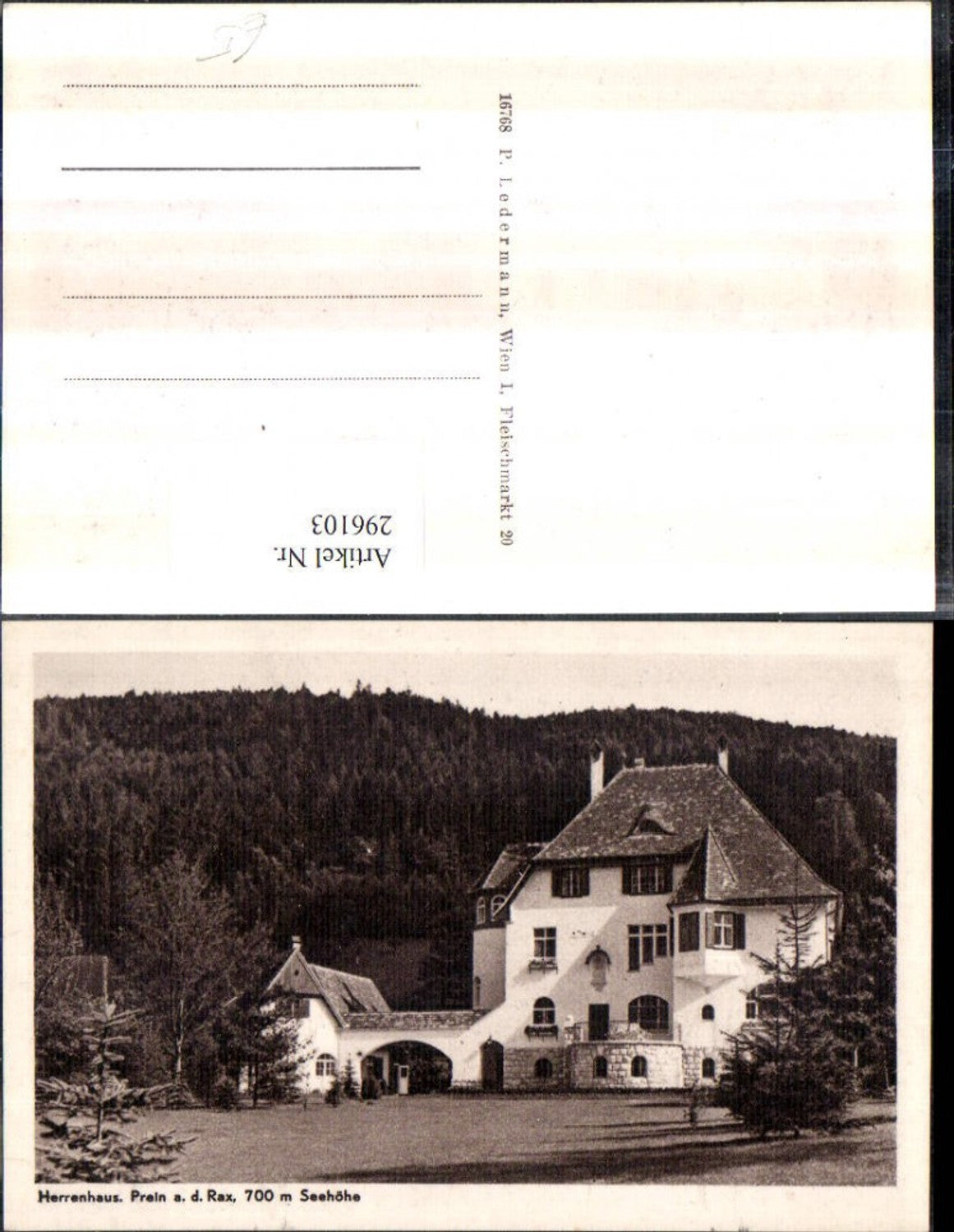 296103,Prein an d. Rax Herrenhaus