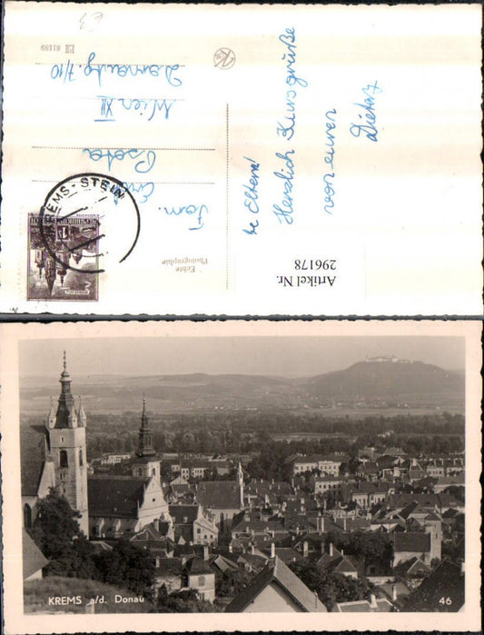 296178,Krems an d. Donau Totale Kirchen