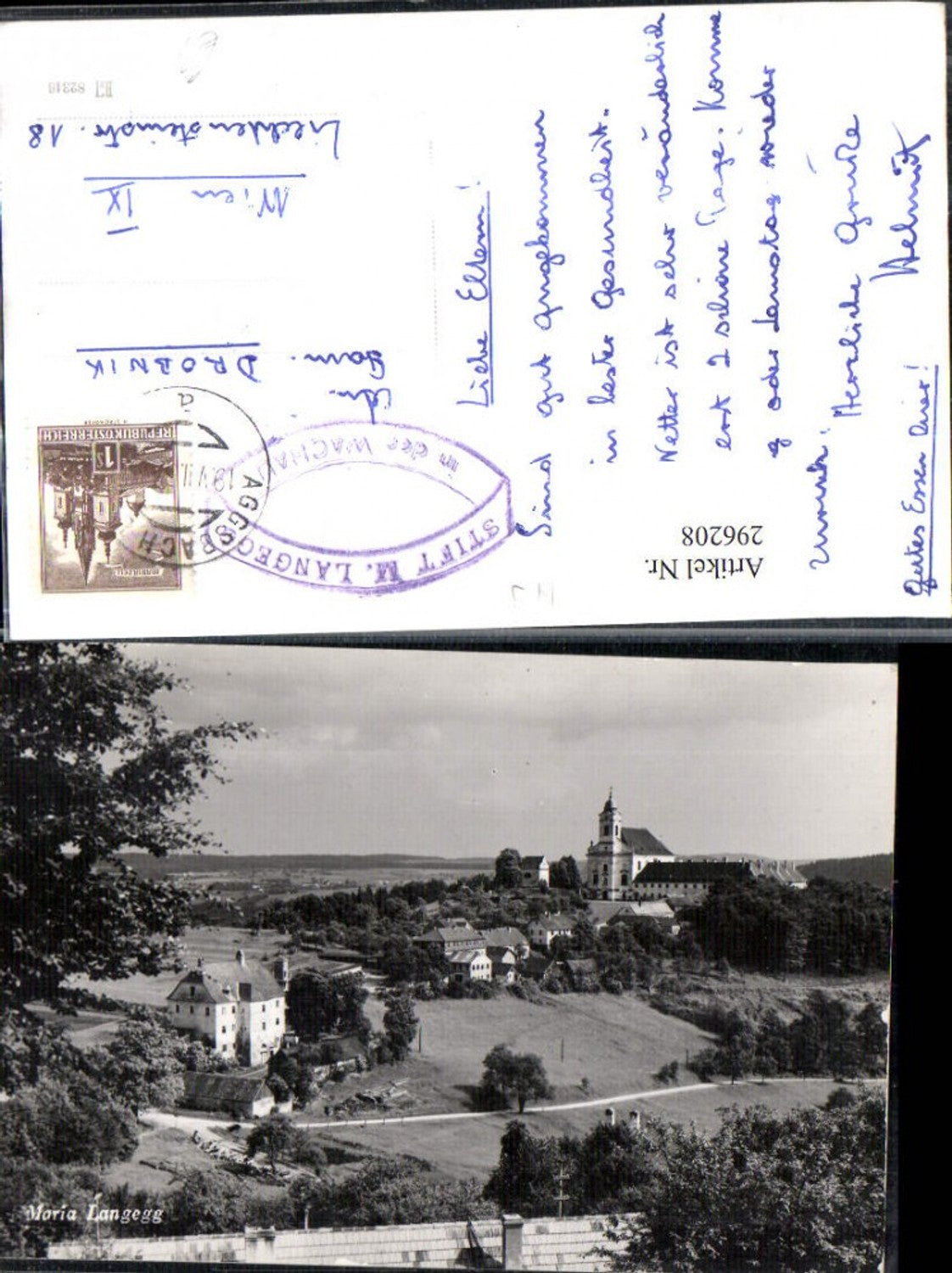 296208,Maria Langegg Totale Kirche