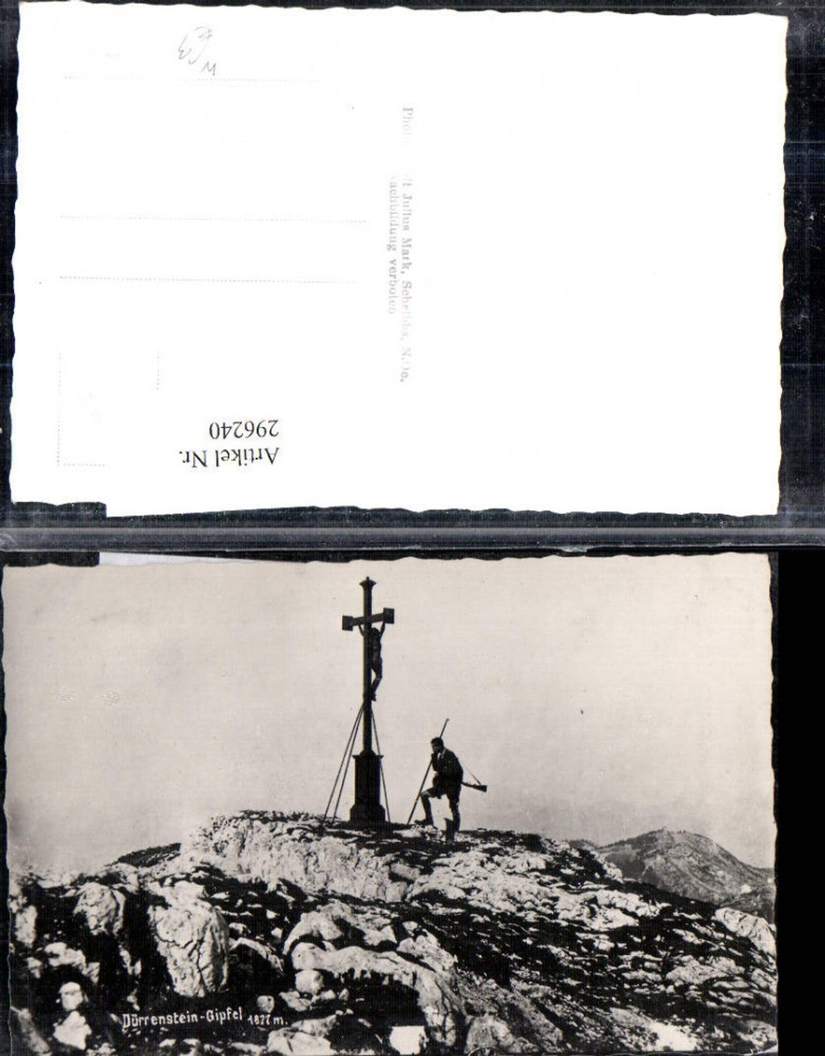 296240,Dürrenstein-Gipfel Kreuz b. Göstling an d. Ybbs