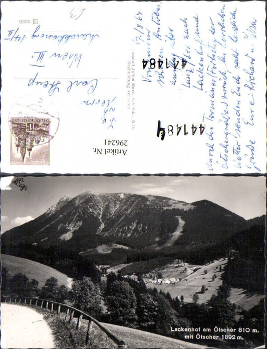 296241,Lackenhof am Ötscher Totale m. Ötscher Bergkulisse