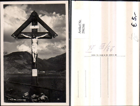 296246,Kreuz am Lunzersee b. Lunz