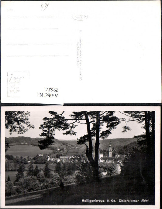 296271,Heiligenkreuz Totale m. Zisterzienser-Abtei