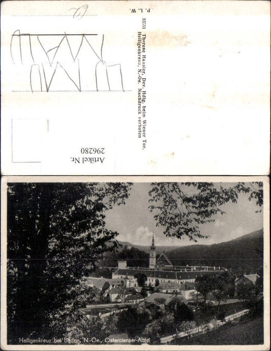 296280,Heiligenkreuz b. Baden Zisterzienser-Abtei