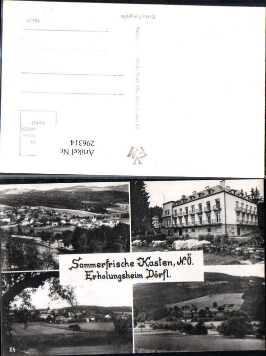 296314,Kasten Totale Erholungsheim Dörfl Mehrbildkarte