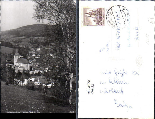296438,Kaumberg Totale Kirche