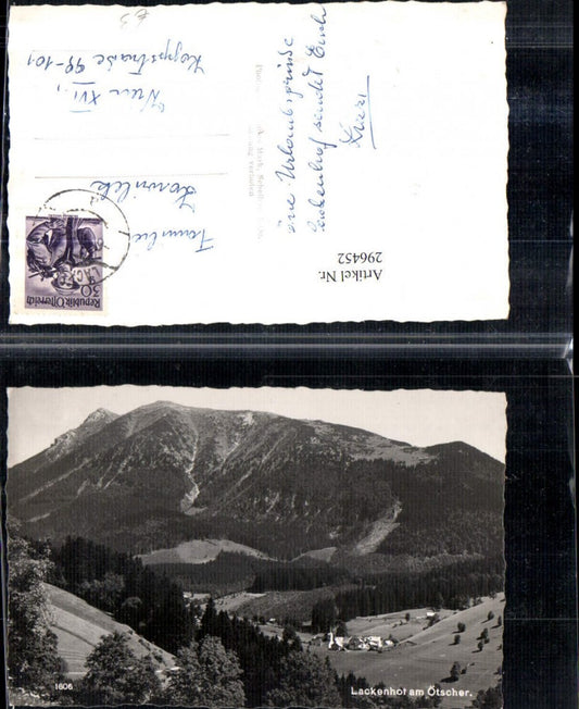 296452,Lackenhof am Ötscher Totale Bergkulisse