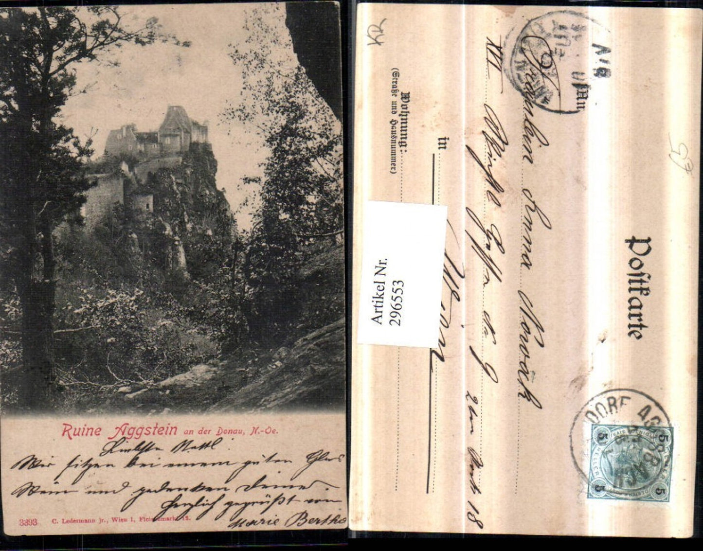 296553,Ruine Aggstein an d. Donau