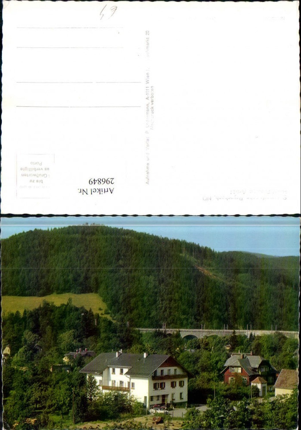 296849,Payerbach Hotel Pension Astrid m. Viadukt