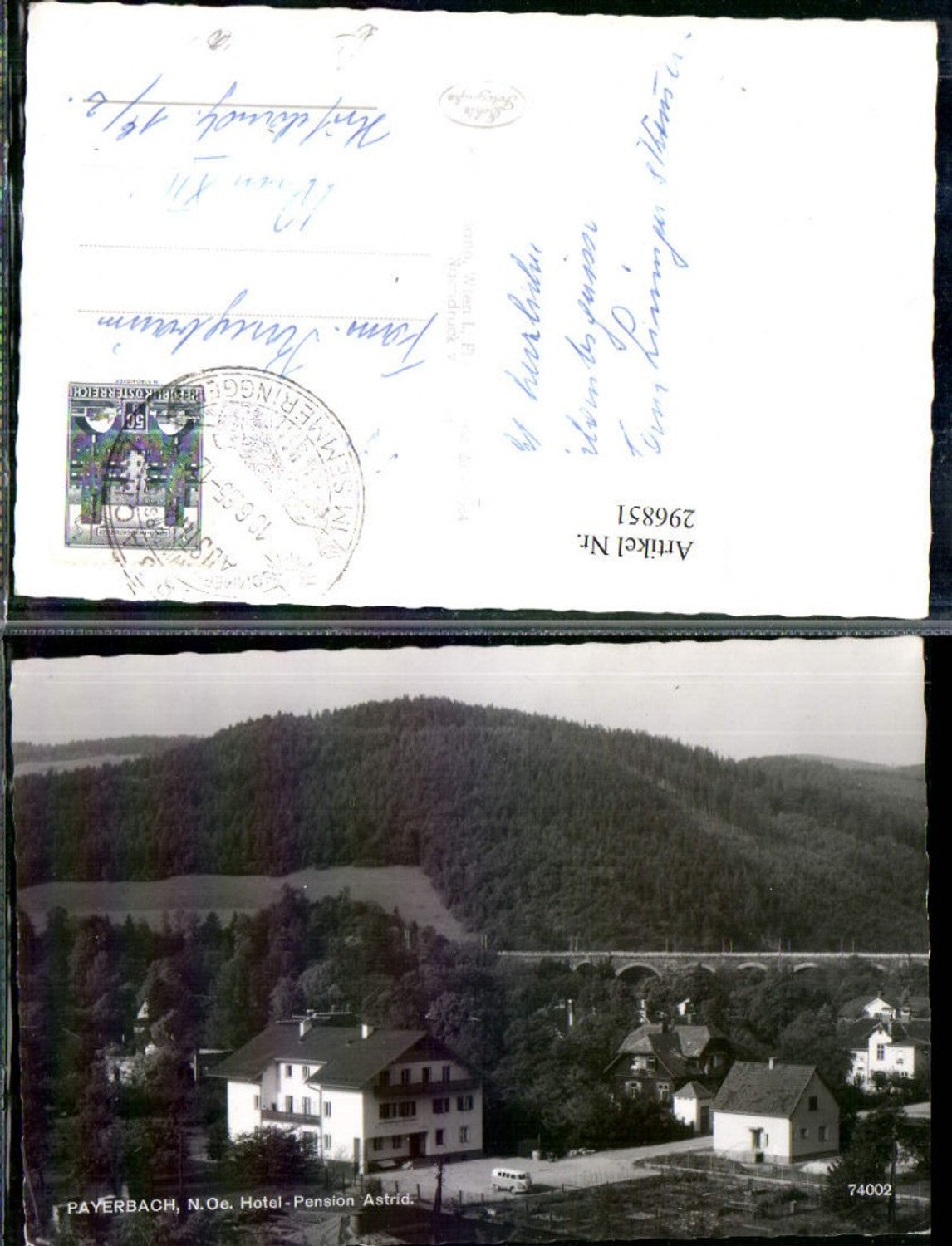296851,Payerbach Hotel Pension Astrid m. Viadukt
