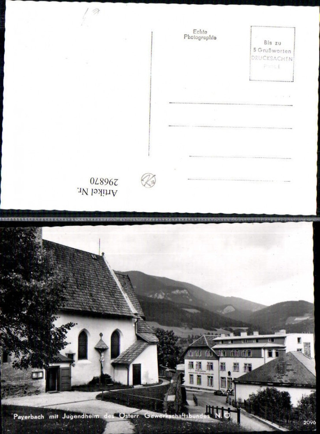 296870, Payerbach Church and Youth Home