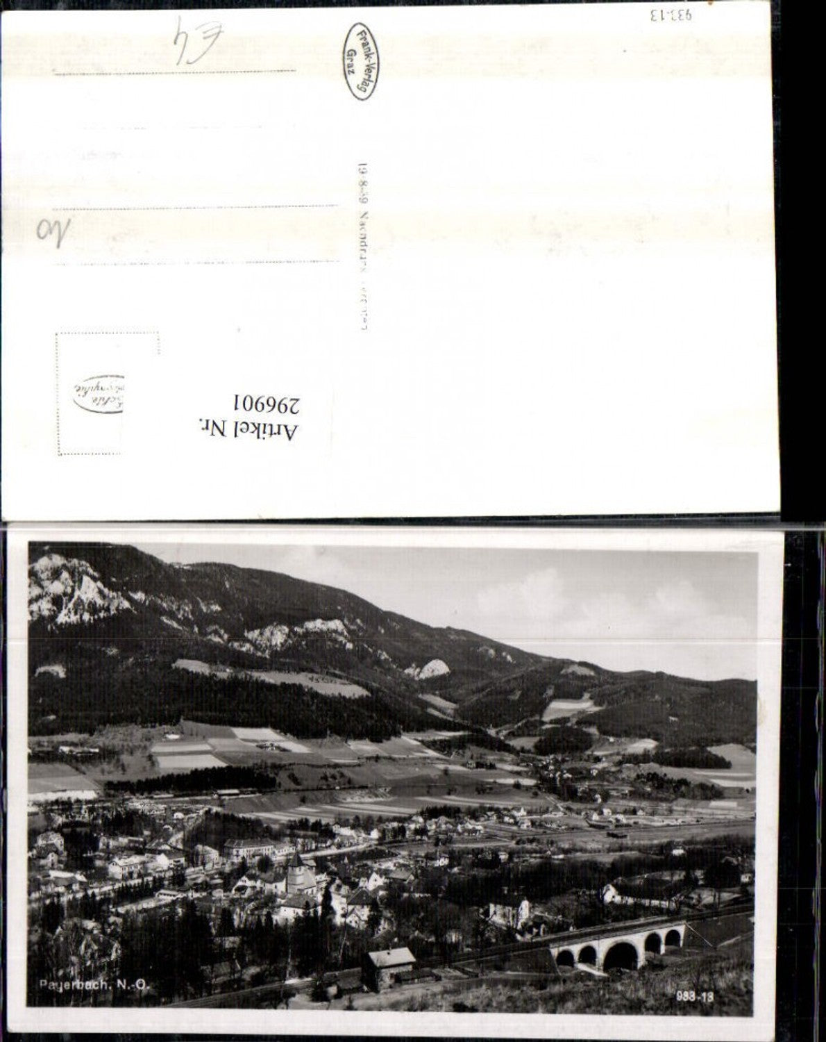 296901,Payerbach Totale m. Viadukt
