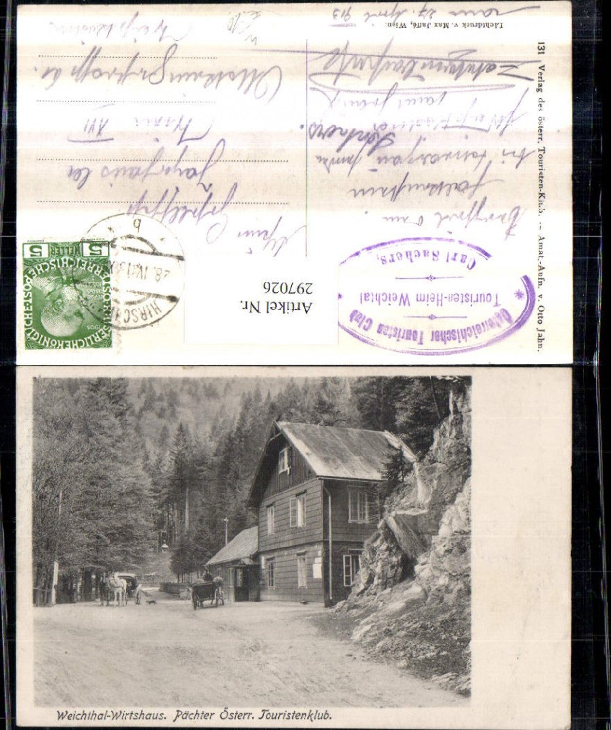 297026,Weichthal-Wirtshaus b. Hirschwang