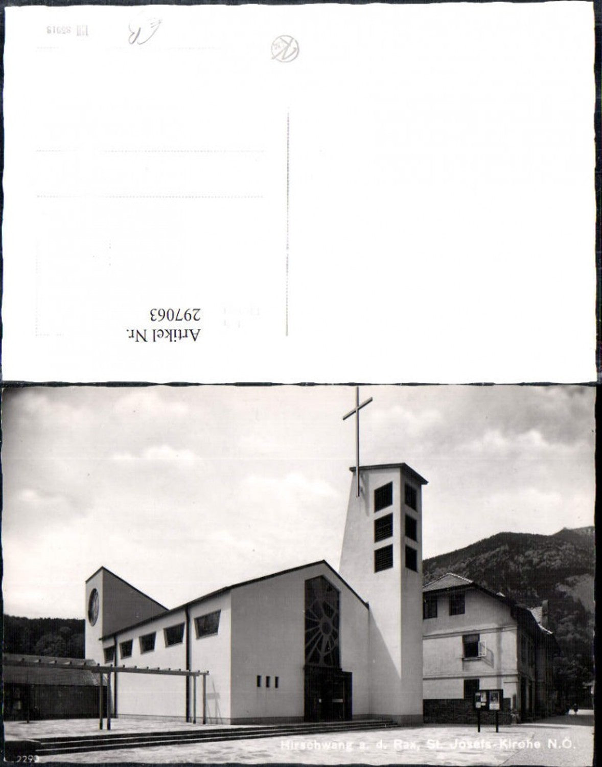 297063,Hirschwang an d. Rax St. Josefs-Kirch