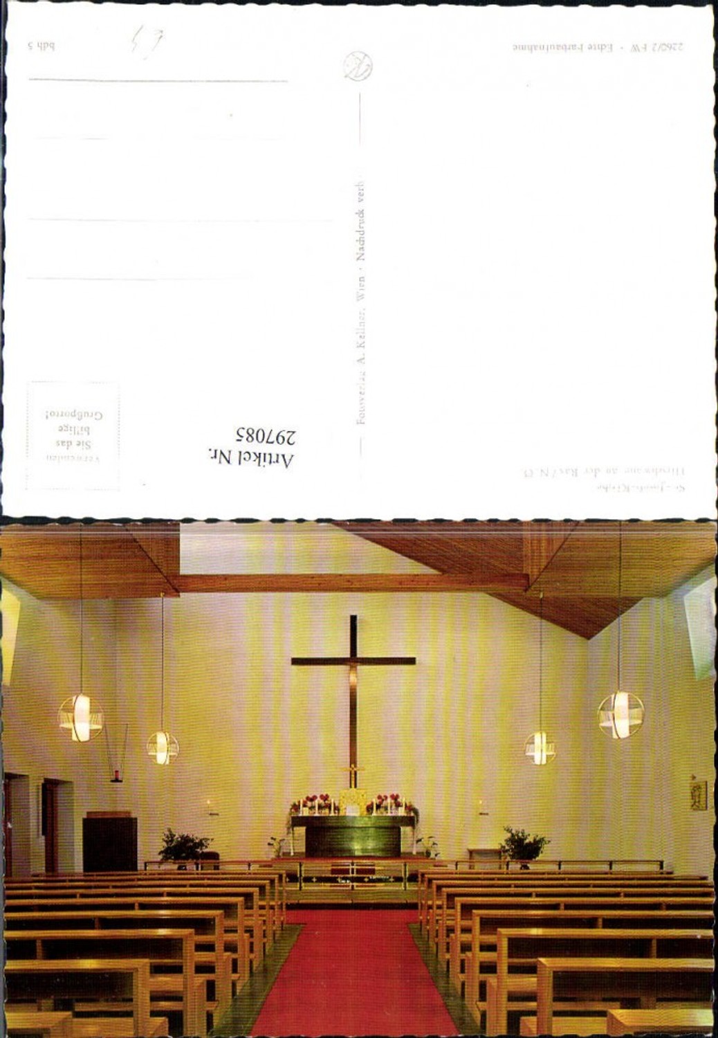 297085,Hirschwang an d. Rax St. Josefs-Kirche Innenansicht