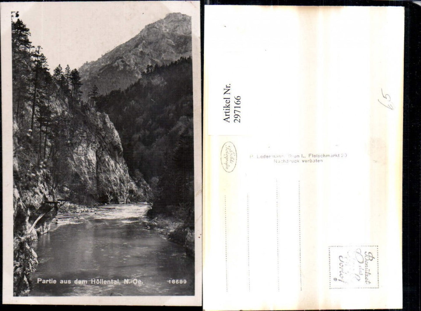 297166,Partie aus dem Höllental b. Naßwald Schwarzau