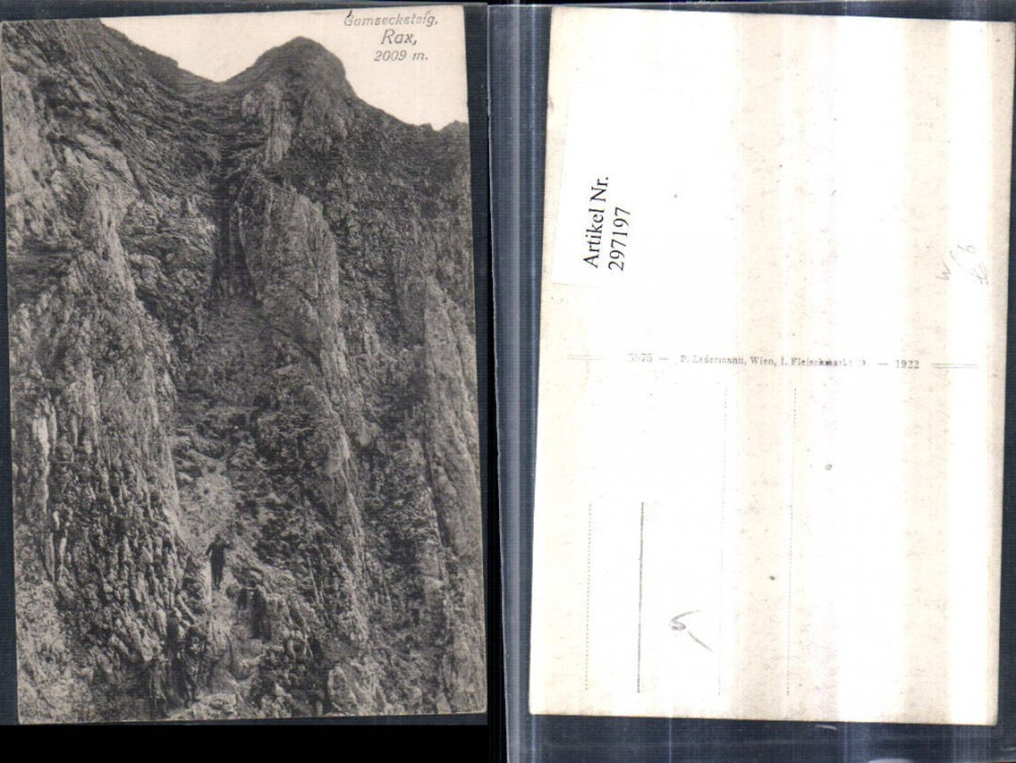 297197,Raxalpe Gamsecksteig b. Reichenau