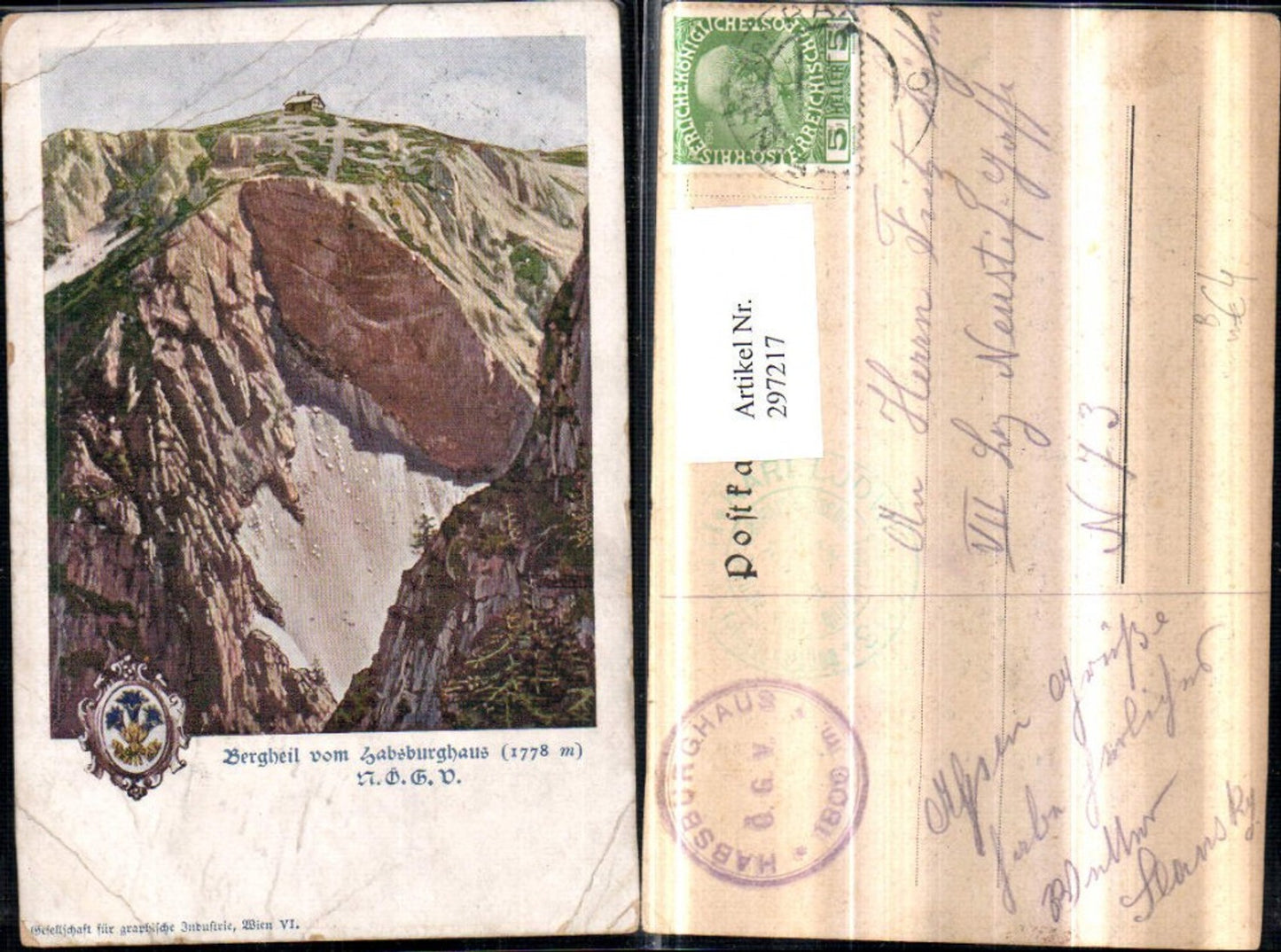 297217,Bergheil vom Habsburghaus Berghütte b. Hirschwang