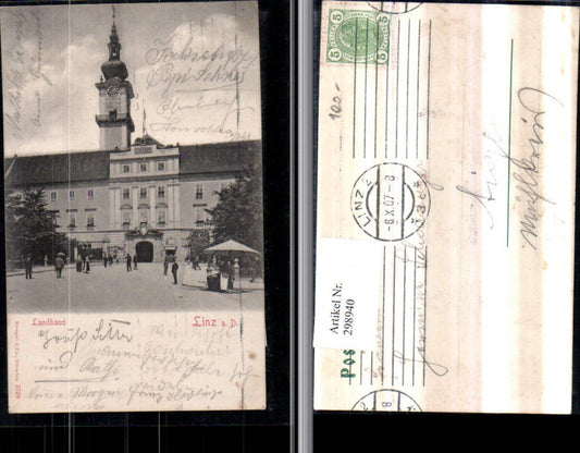 298940,Linz an d. Donau Landhaus Turm pub Stengel & Co 3728