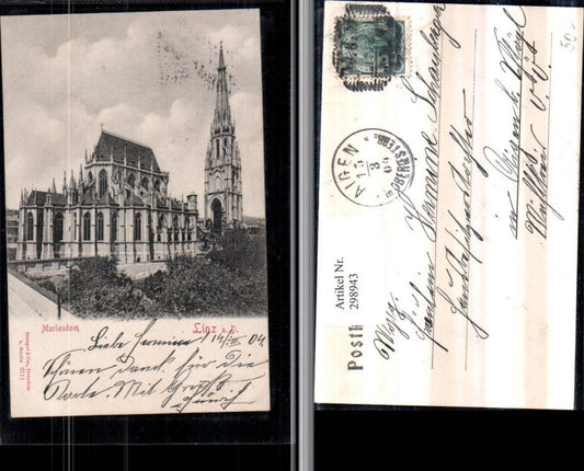 298943,Linz an d. Donau Mariendom Dom Kirche pub Stengel & Co 3711