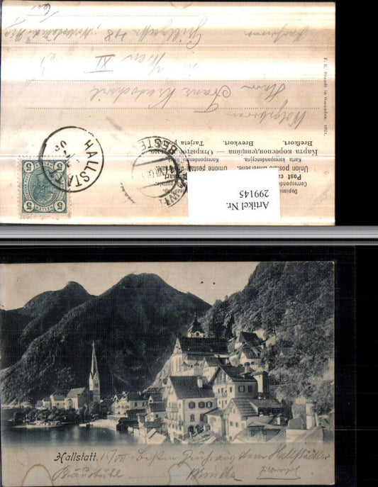 299145,Hallstatt Teilansicht Kirche pub F. E. Brandt 6024