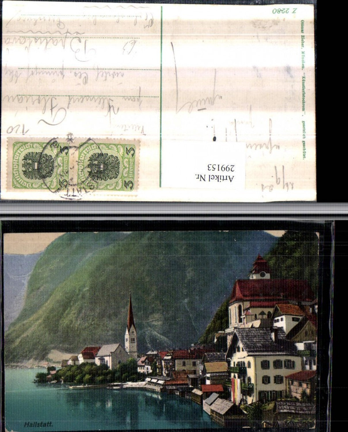 299153,Hallstatt Teilansicht Kirche pub Ottmar Zieher 2280
