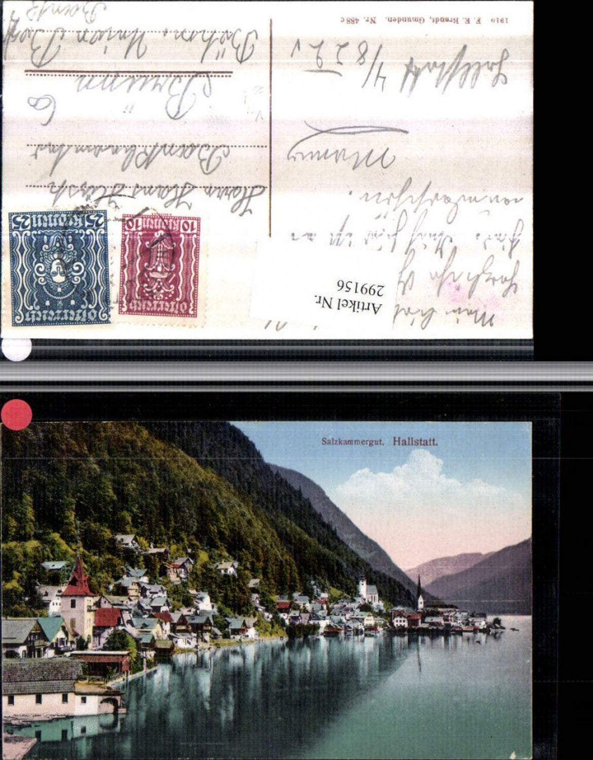 299156,Hallstatt Totale pub F. E. Brandt 488c