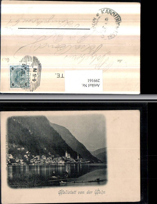 299161,Hallstatt Totale von d. Lahn