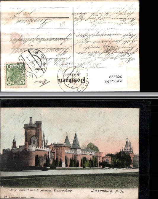 299589,Laxenburg K.k. Lustschloss Schloss Franzensburg