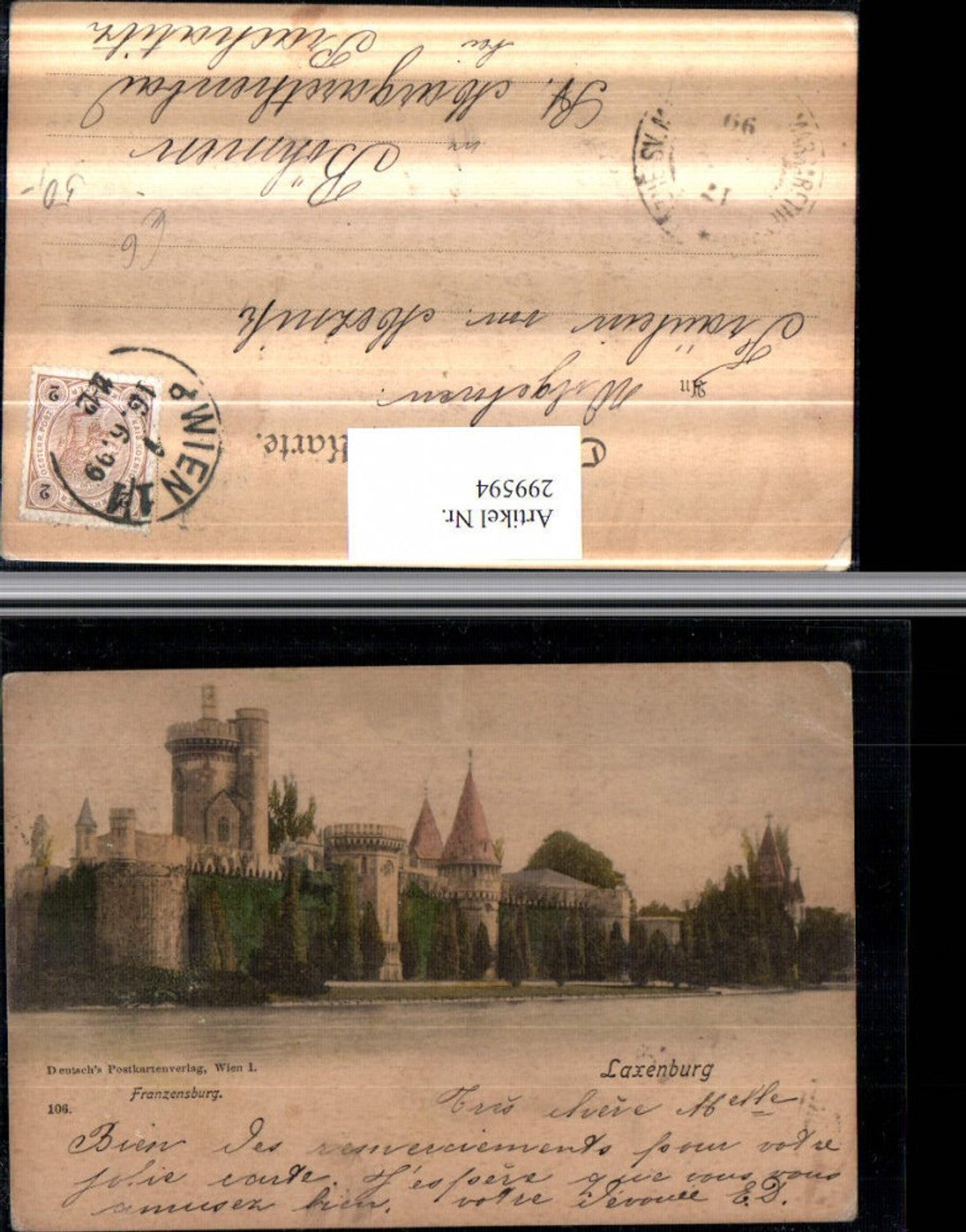 299594,Laxenburg Franzensburg Türme pub Deutsch 106