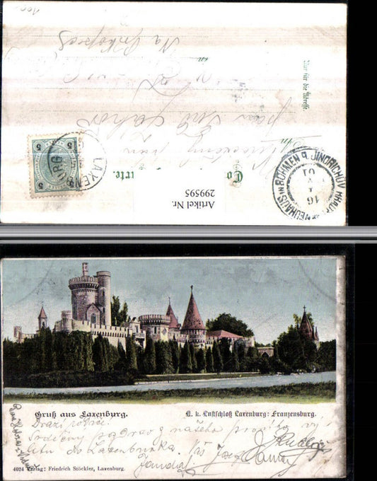 299595,Gruß aus Laxenburg K.k. Lustschloss Franzensburg