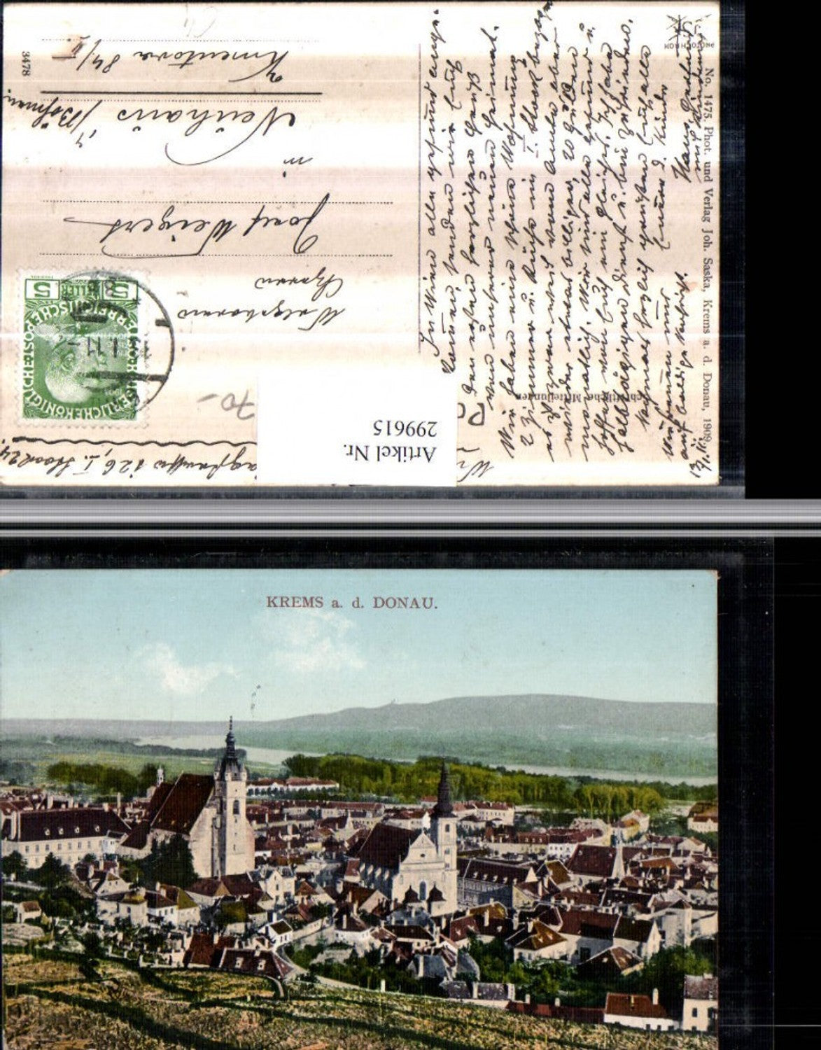 299615,Krems an d. Donau Totale Kirchen