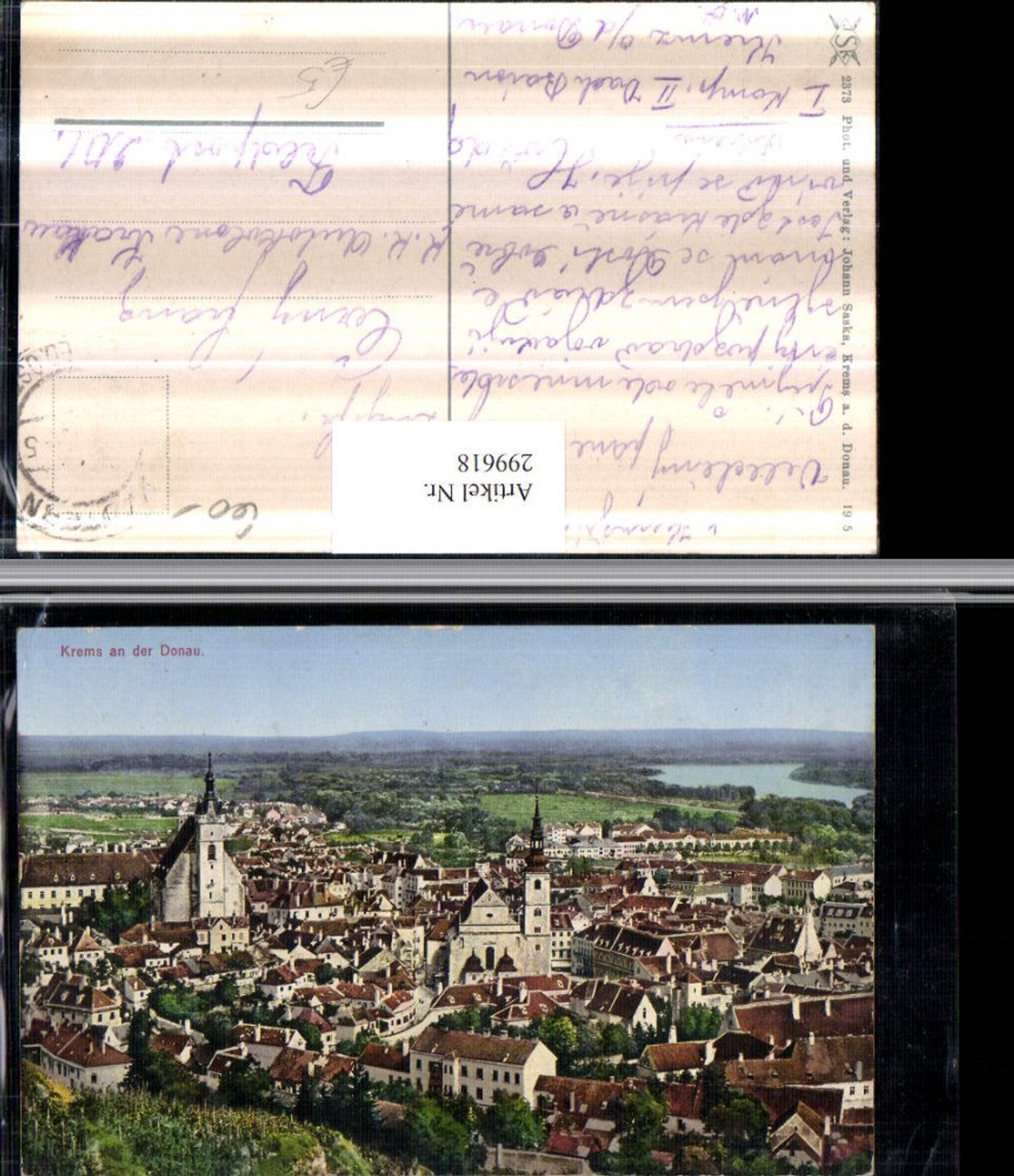 299618,Krems an d. Donau Totale Kirchen