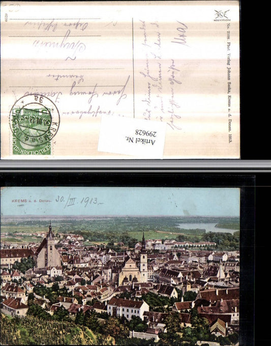 299628,Krems an d. Donau Totale Kirchen