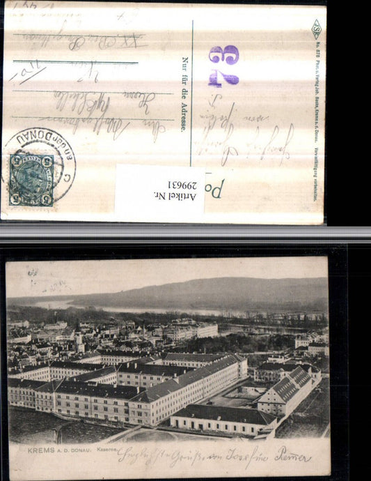 299631,Krems an d. Donau Totale m. Kaserne