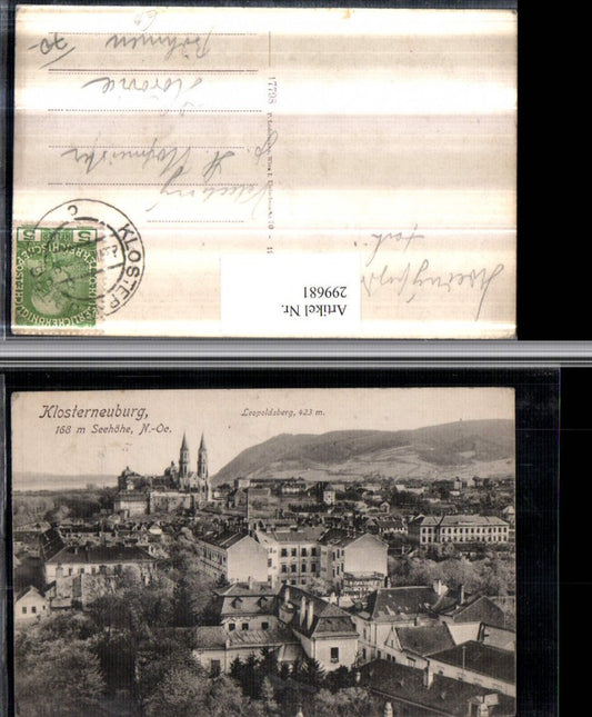 299681,Klosterneuburg Totale m. Leopoldsberg