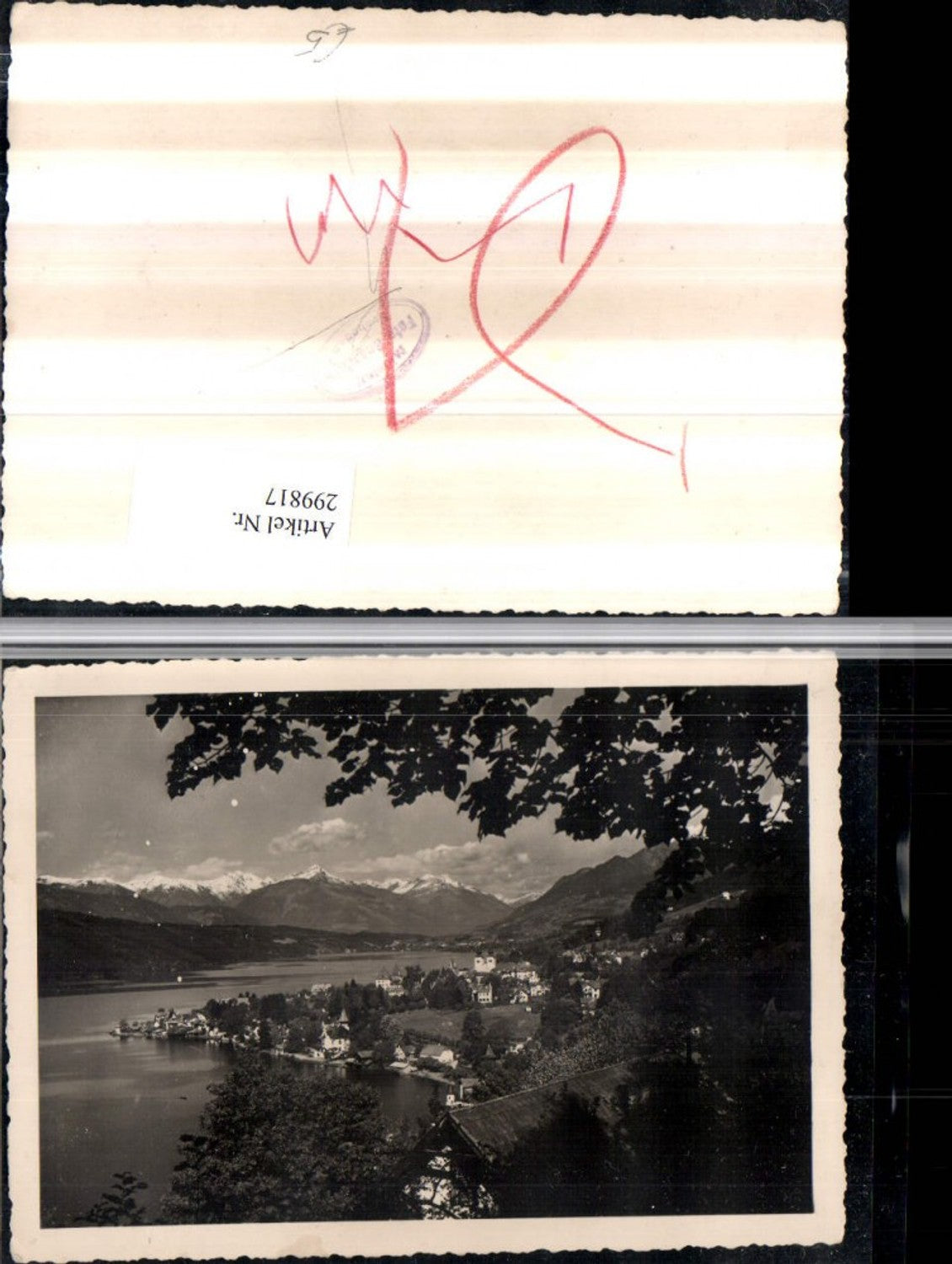 299817,Seeboden am Millstättersee Totale Bergkulisse