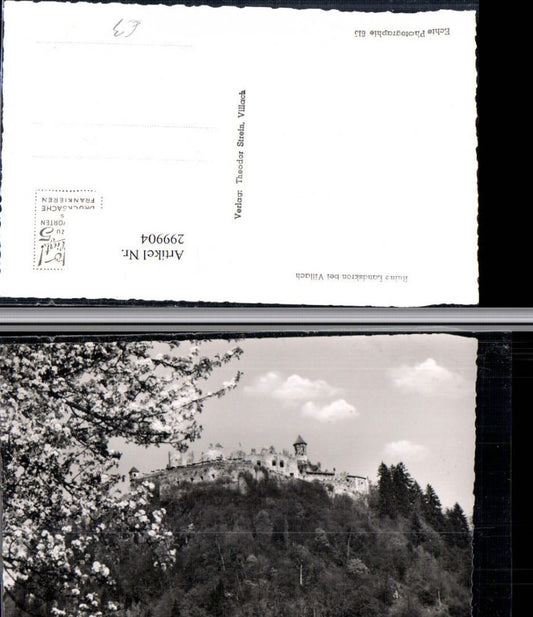 299904,Ruine Landskron b. Villach b. St. Andrä Baumblüte