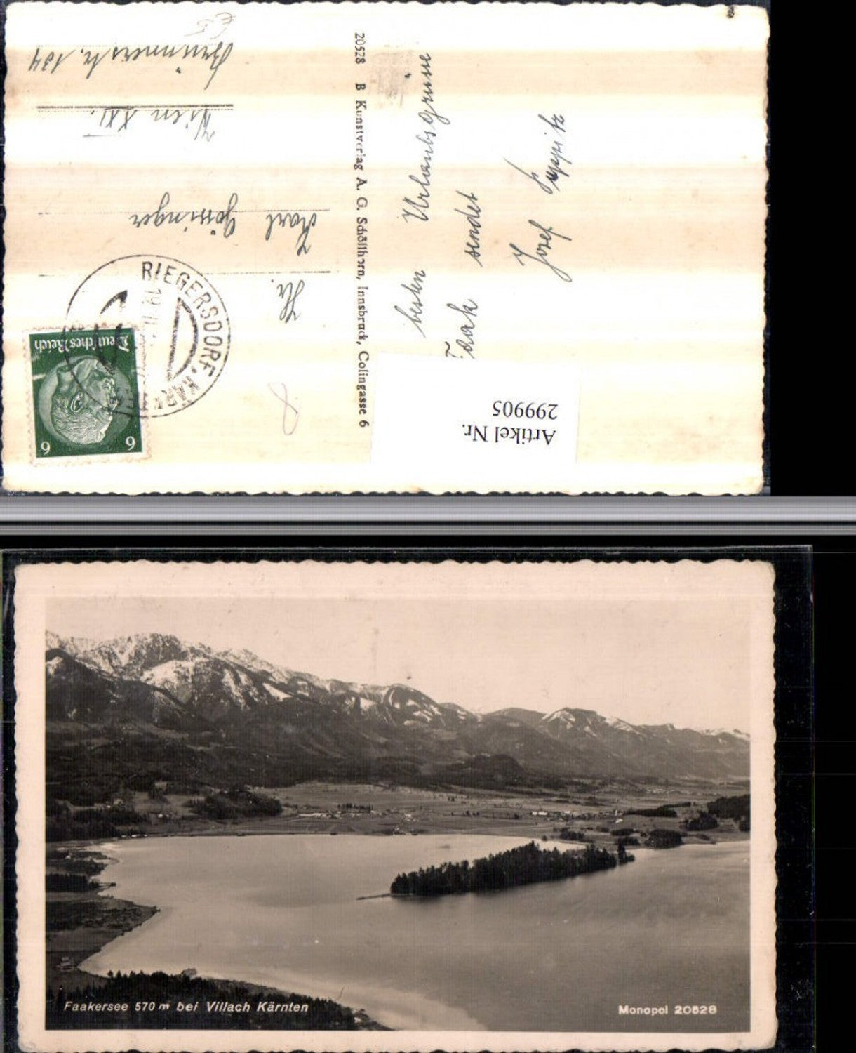 299905,Faakersee See b. Villach Bergkulisse