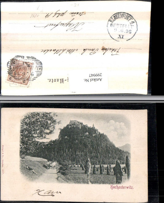 299947,Burg Hochosterwitz 1898 b. St. Georgen am Längsee Heureiter pub Stengel & Co 5617