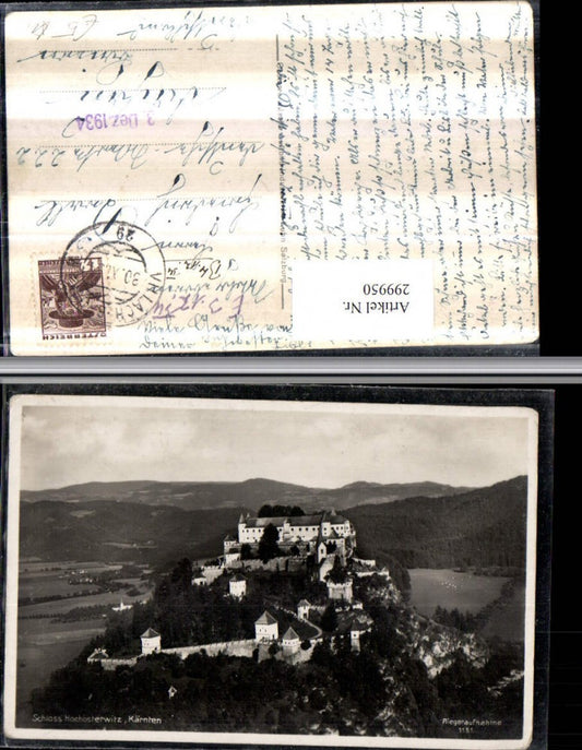 299950,Schloss Burg Hochosterwitz b. St. Georgen am Längsee Fliegeraufnahme 1151