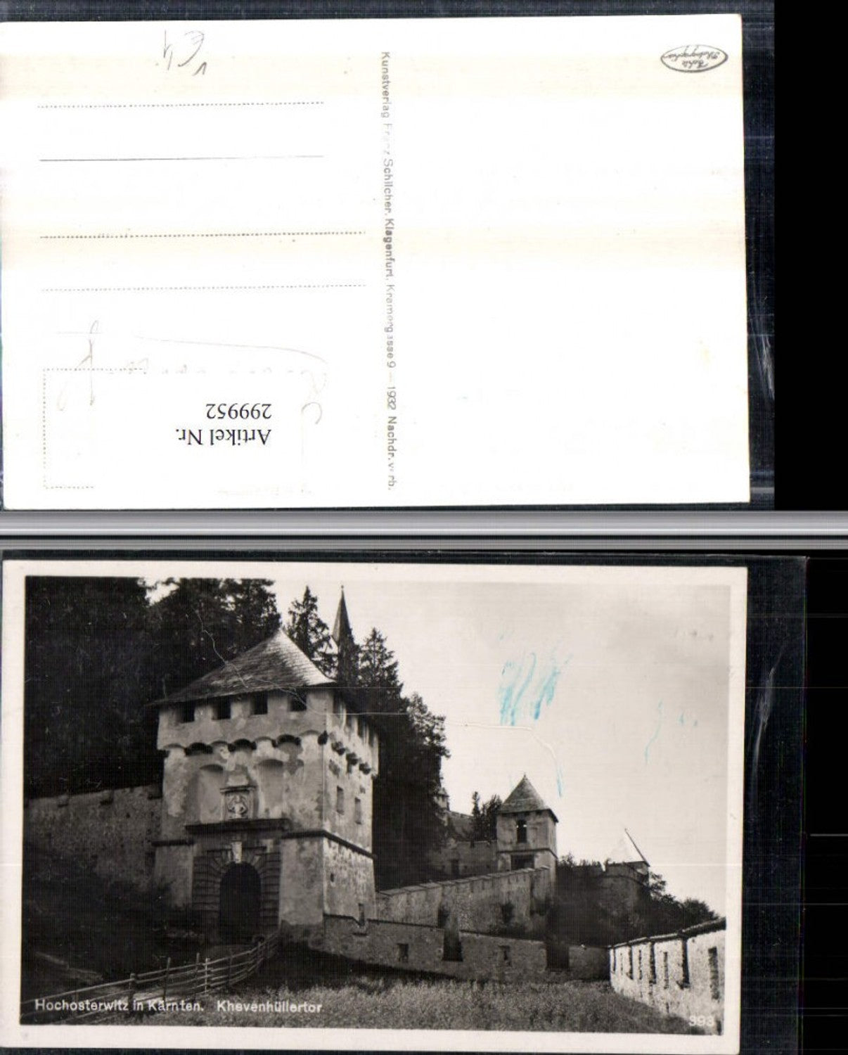 299952,Burg Hochosterwitz b. St. Georgen am Längsee Khevenhüllertor Türme pub Franz Schilcher 393