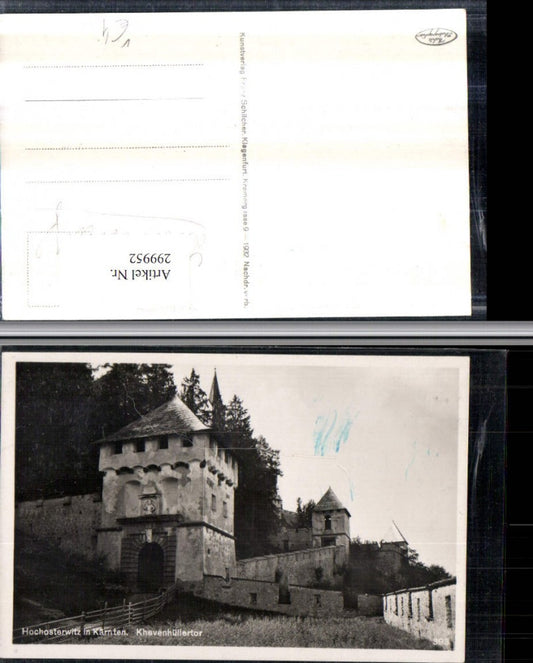 299952,Burg Hochosterwitz b. St. Georgen am Längsee Khevenhüllertor Türme pub Franz Schilcher 393